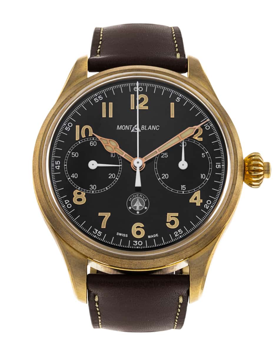 Montblanc 1858 Small Second - Black Arabic Dial